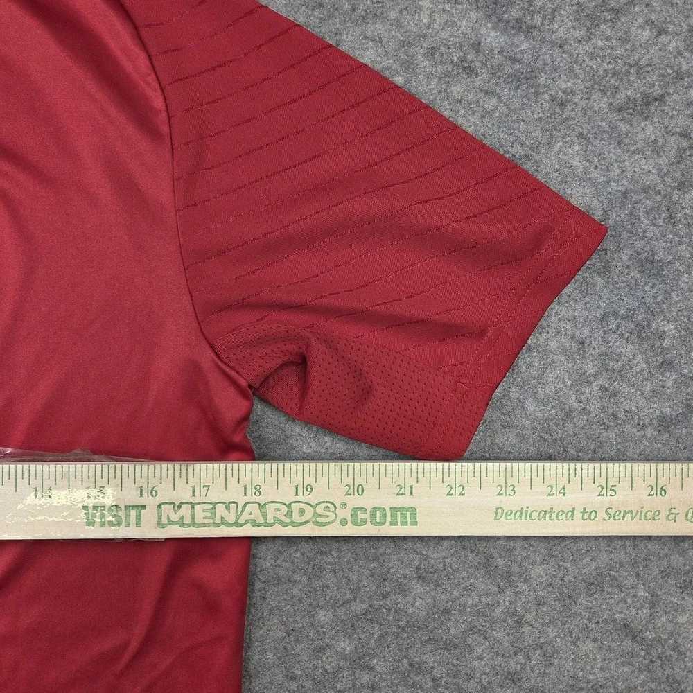 Chicago Edge Jersey Boys Medium Red Soccer Football Adidas AEROREADY 71 Slim Fit